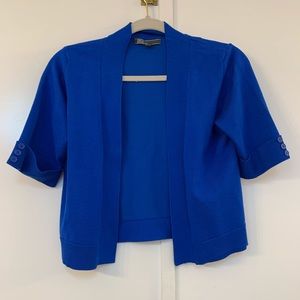 2/$20 89th & Madison NWOT BLUE cropped cardigan